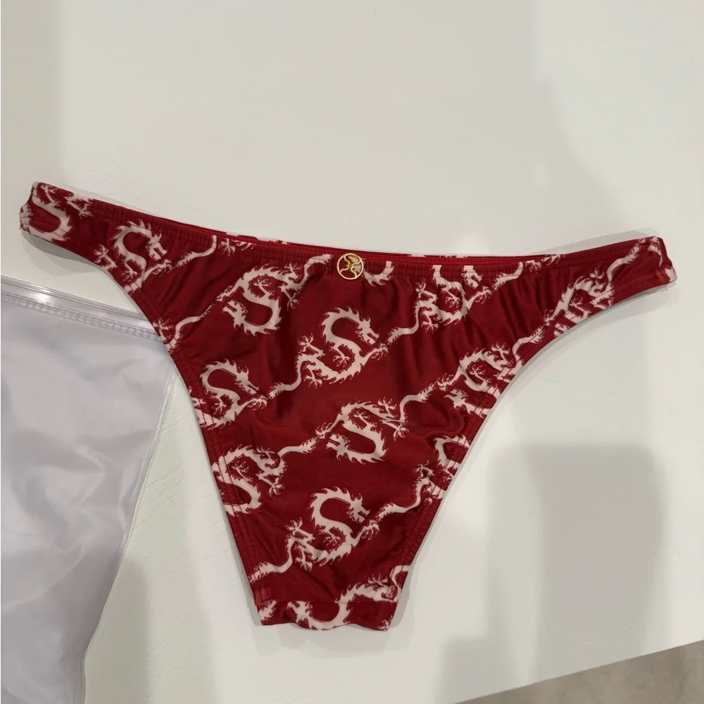 Red Bikini Set - Picture 2 of 5